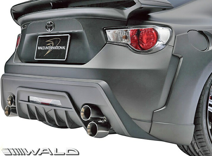 楽天市場】トヨタ 86 ZN6 後期用 リア バンパー ハーフタイプ / 外装