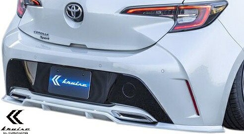 【M&rsquo;s】 トヨタ E21 カローラスポーツ GZ/G/GX 前期用 (2018y-2022y) KUHL RACING KRUISE KR-CRSRR リアディフューザー // クールレーシング FRP 未塗装 エアロ パーツ カスタム ドレスアップ エクステリア 外装 部品 改造 社外 正規 クール KUHLRACING リヤ ディフューザー｜エムズパーツshop　店 50,087円