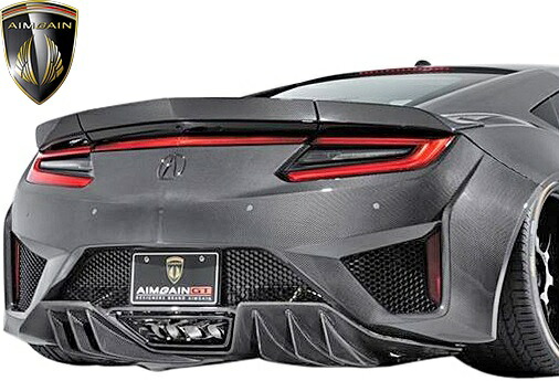 【M's】ホンダ NSX NC1 (2016y-) AIMGAIN GT リアデッキスポイラー／／エイムゲイン ドライカーボン DRY CARBON エアロ リヤデッキスポイラー リアウイング リヤウイング ダックウイング ダックテールウイング NS-X N-SX エヌエスエックス HONDA ACURA アキュラ