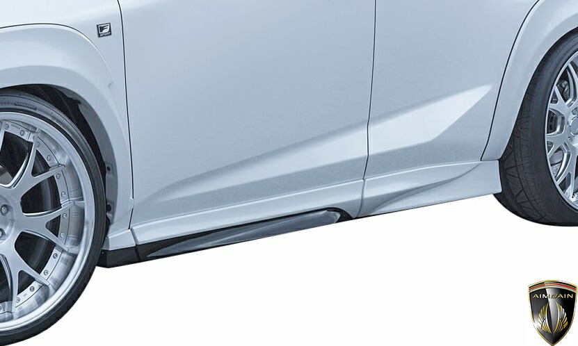 【M's】 レクサス 前期 NX F-SPORT NX200t NX300h (2014.7-2017.8) AIMGAIN 純VIP EXE サイドステップ ／／ FRP 未塗装 エイムゲイン エアロ パーツ カスタム 外装 LEXUS 10 NX F SPORT Fスポーツ エイムガイン AGZ1# AYZ1# サイドスカート サイドアンダースポイラー 58,079円