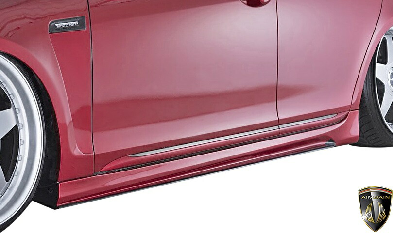 【M's】 レクサス 19 GS 後期 GS350 GS450 (2007.11-2012.1) AIMGAIN 純VIP GT サイドステップ 左右 FRP エイムゲイン エアロ パーツ カスタム シンプル ドレスアップ 改造 外装 エイムガイン LEXUS 19GS 190GS GRS191 UZS190 サイドスポイラー サイドスカート 59,400円