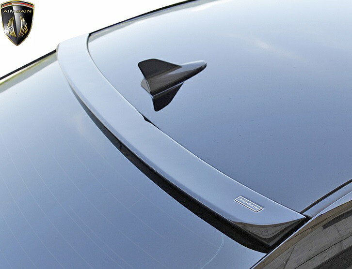 【M's】 トヨタ 130 マークX 前期 GRX130 (2009.10-2012.7) AIMGAIN 純VIP ルーフスポイラー エイムゲイン FRP 未塗装 エアロ パーツ カスタム 社外品 外装 エクステリア TOYOTA 130マークX 130系 MARK X MARK-X マークエックス ルーフウイング