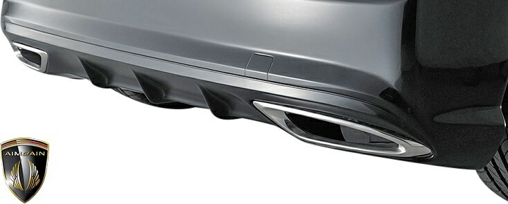 【M's】 トヨタ 前期 アクア NHP10 (2011y-2014y) AIMGAIN HYBRID マフラーフィニッシャー ( マフラーカッター付属 ) ／／ エイムゲイン エアロ専用 パーツ カスタム シンプル ドレスアップ 改造 外装 エイムガイン AQUA