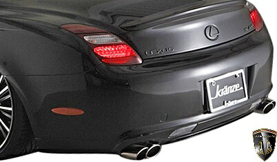 【M's】 レクサス 後期 SC430 UZZ40 (2005.8-2010.7) AIMGAIN 純VIP リアバンパー エイムゲイン FRP 未塗装 エアロ パーツ カスタム LEXUS SC エイムガイン リヤ バンパー 交換タイプ