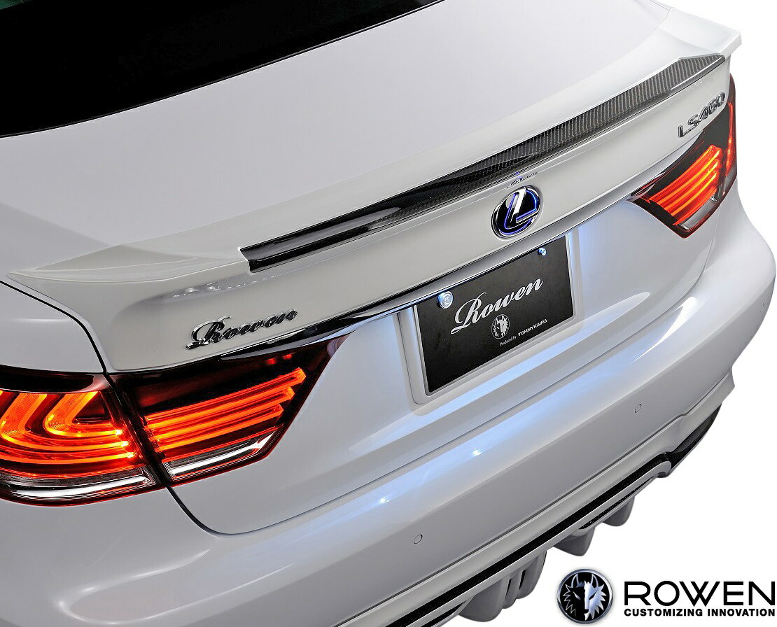 ロウェン エアロパーツ Lexus リアウイング 狼炎 Fスポーツ エアロパーツ レクサス レクサスls カスタム F Sport エアロ リヤウイング Ls40 12 10 17 10 Ls460 40系 トランクスポイラー ドレスアップ Frp Ls ロェン Ls600h 1l001t00 エムズパーツshop Platinum
