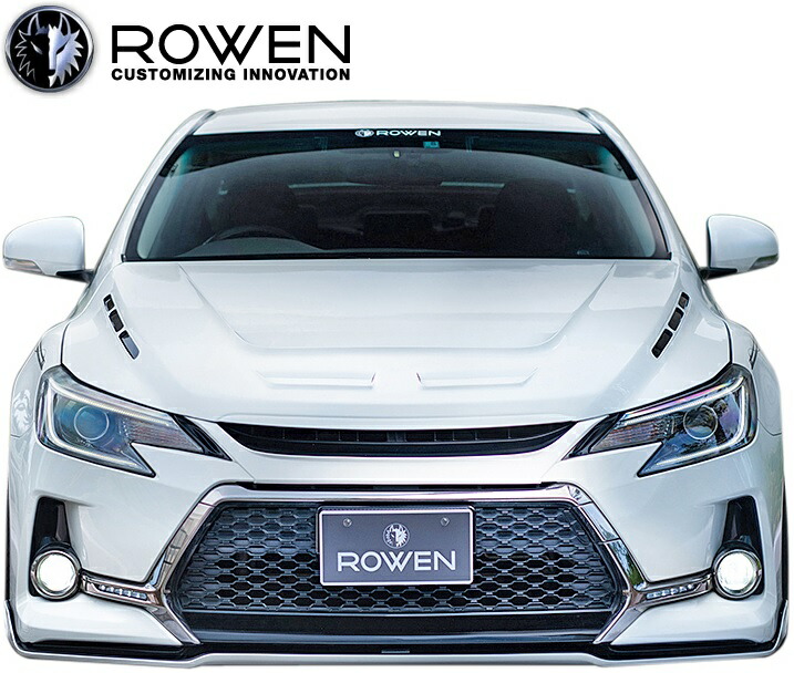 M S トヨタ 130 マークx G S Gr Sport 12 08 16 11 17 09 Rowen Rr レーシングボンネット Frp 前期 後期 エアロ ロエン ローウェン ローエン ロウェン エアロボンネット クーリングボンネット カスタム Mark X Grスポーツ Grx130 Grx133