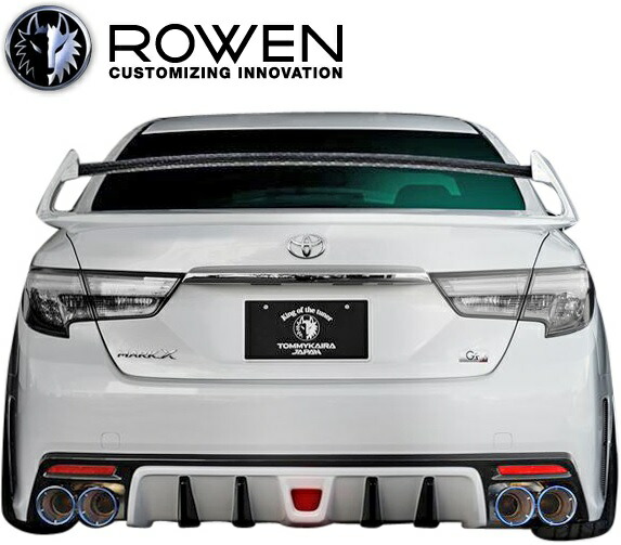 楽天市場 M S トヨタ 130 マークx G S Gr Sport 12 08 16 11 17 09 Rowen Premium01s 2 5l ステンレステール エキゾースト 左右4本出し マフラー ロエン ローウェン ローエン ロウェン カスタム Mark X 130マークx Grスポーツ Grx130 Grx133