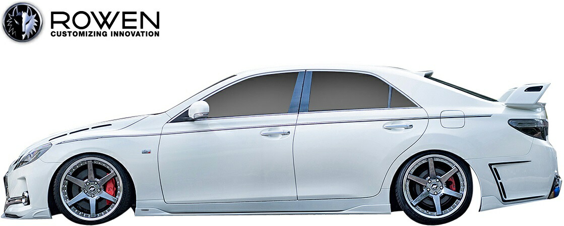 楽天市場 M S トヨタ 130 マークx G S Gr Sport 12 08 16 11 17 09 Rowen Premium01s 2 5l ステンレステール エキゾースト 左右4本出し マフラー ロエン ローウェン ローエン ロウェン カスタム Mark X 130マークx Grスポーツ Grx130 Grx133