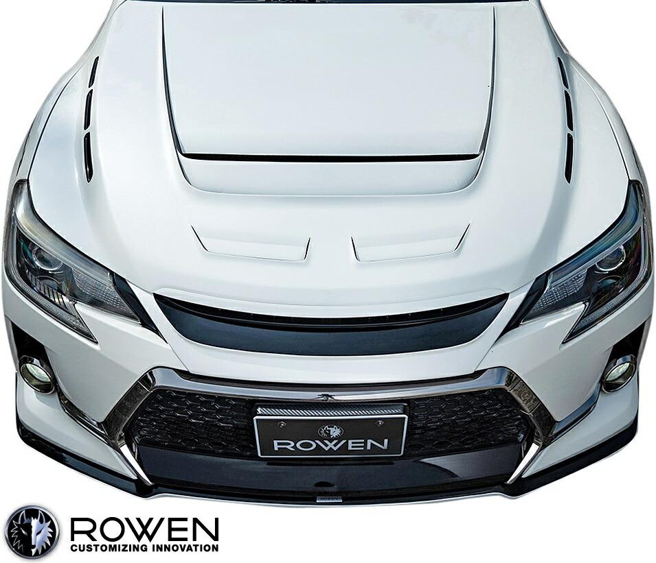 M S トヨタ 130 マークx G S Gr Sport 12 08 16 11 17 09 Rowen Rr レーシングボンネット Frp 前期 後期 エアロ ロエン ローウェン ローエン ロウェン エアロボンネット クーリングボンネット カスタム Mark X Grスポーツ Grx130 Grx133