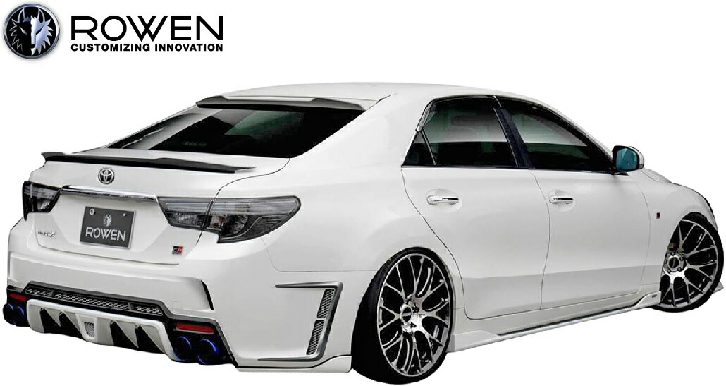 楽天市場 M S トヨタ 130 マークx G S Gr Sport 12 08 16 11 17 09 Rowen Premium01s 2 5l ステンレステール エキゾースト 左右4本出し マフラー ロエン ローウェン ローエン ロウェン カスタム Mark X 130マークx Grスポーツ Grx130 Grx133