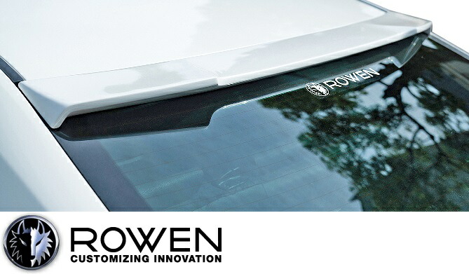 【M's】 トヨタ 130 マークX G's / GR SPORT (2012.08-2016.11 / 2017.09-) ROWEN ルーフスポイラー Wet CARBON ウェットカーボン エアロ 前期 後期 ロエン ローウェン ローエン ロウェン ルーフウイング 外装 カスタム MARK X GRスポーツ GRX130 GRX133 1T010R01