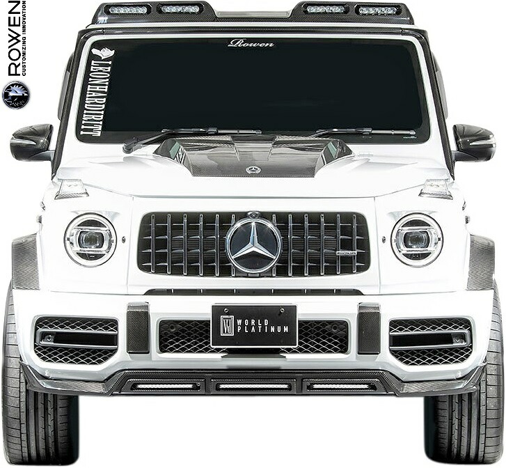 【M&rsquo;s】 W463A G63 AMG Gクラス (2018.6-) ROWEN LEDライトバー White ( ホワイト ) ロェン ロウェン エアロ パーツ カスタム ドレスアップ エクステリア 外装 部品 改造 社外 ローウェン ローエン 狼炎 新型 現行型 ベンツ ゲレンデ G63AMG 6LEDLB-G-W｜エムズパーツshop　店