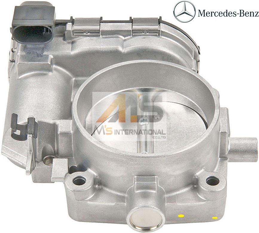 【M's】W202 W203 Cクラス / W208 W209 CLKクラス / R170 SLKクラス (V6) スロットルボディ 1個／／ベンツ 純正OEM スロットル バタフライ サポート メルセデス BENZ S202 S203 C240 C280 C320 C208 C209 CLK240 CLK320 C170 SLK320 112-141-0125 1121410125