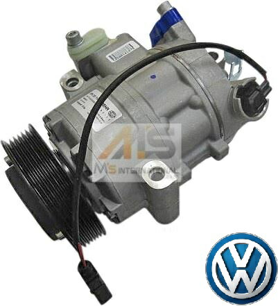 【M's】VW ポロ POLO (6R/9N) 優良社外品 エアコンコンプレッサー フォルクスワーゲン ACコンプレッサー 6Q0-820-808F 6Q0820808F 6Q0-820-803 6Q0820803