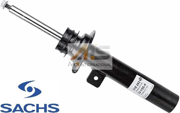 【M's】F45 F46 BMW 2シリーズ 218i 218d 220i 225i (2014y-) SACHS フロント ショックアブソーバー 左側 1本 ／／ ザックス ショック ダンパー 1個 単品 左前 フロント左 社外 パーツ 部品 足回り アクティブツアラー グランツアラー 2A 2C 2D 2E 318-292 318292 318 292