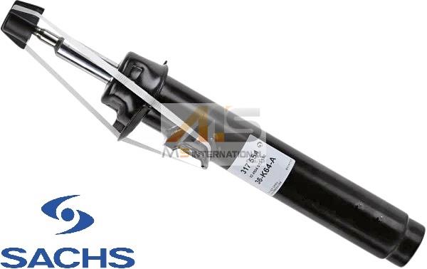 【M's】E84 BMW X1 sDrive 18i 20i VL/VM (2010y-2015y) SACHS フロント ショックアブソーバー 左側 1本 // ザックス ショック ダンパー 1個 単品 左前 フロント左 L 社外 正規 パーツ 部品 足回り ビーエムダブリュー エックスワン Sドライブ 317-554 317554 317 554|エムズパーツshop 店