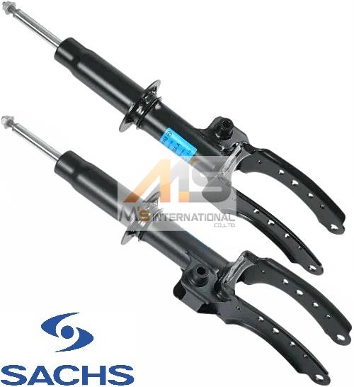 【M's】ポルシェ 957 カイエン 9PA 3.6 S4.8 (2007y-2010y) SACHS フロント ショックアブソーバー 左右 2本 ／／ ザックス ショック ダンパー 2個 セット 左前 右前 社外 パーツ 部品 足回り 外装 正規 PORSCHE CAYENNE 314-458 314-459 314458 314459 314 458 314 459