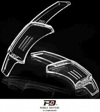 【M's】VW パサート R-Line(B8) ティグアン R-Line(AD1) PD クリアパドルシフター 左右 (透明)／／302102 アクリル樹脂 LEYO motorsport パドルシフト フォルクスワーゲン Volkswagen Passat Tiguan