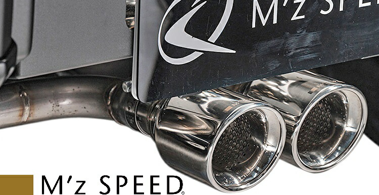 【M's】 スズキ JB74W ジムニー シエラ (2018/7-) M'z SPEED CROSS LINE エキゾースト システム 2本出し センター マフラー (MZ98) エムズスピード エアロ パーツ カスタム ドレスアップ 改造 外装 パーツ 新型 現行 74 JIMNY SIERRA JB74 2921-0145|エムズパーツshop 店