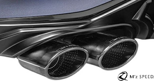 【M’s】 35 クラウンクロスオーバー 2.5HV G/X用 (2022/9-) M'z SPEED CROSS LINE MZ104 エキゾーストカッター ステンレステール エムズスピード エアロ パーツ カスタム 外装 改造 社外 新型 35クラウン マフラーカッター TZSH35 AZSH35 2951-0145-01