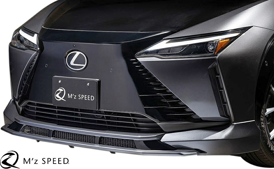 【M’s】 LEXUS レクサス RZ450e 10 RZ 前期 XEBM15 (2023.3-) M'z SPEED GLMRS LINE フロントハーフスポイラー エムズスピード エアロ パーツ カスタム ドレスアップ エクステリア 外装 部品 改造 社外品 正規 新型 現行型 10RZ 10系 フロントスポイラー リップ 1402-1110|エムズパーツshop 店