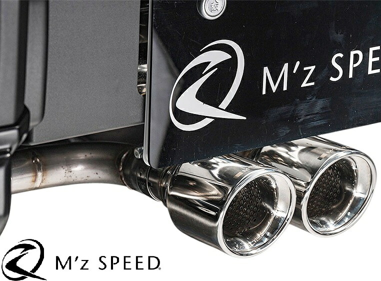【M's】 スズキ ジムニーノマド 5ドア JC74W (2025.4-) M'z SPEED CROSS LINE エキゾーストシステム 2本出しマフラー エムズスピード エアロ パーツ 部品 外装 改造 社外品 カスタム 新型 現行型 JIMNY NOMADE JC74 スズキ ジムニー ノマド 5D センター マフラー 2921-0145|エムズパーツshop 店