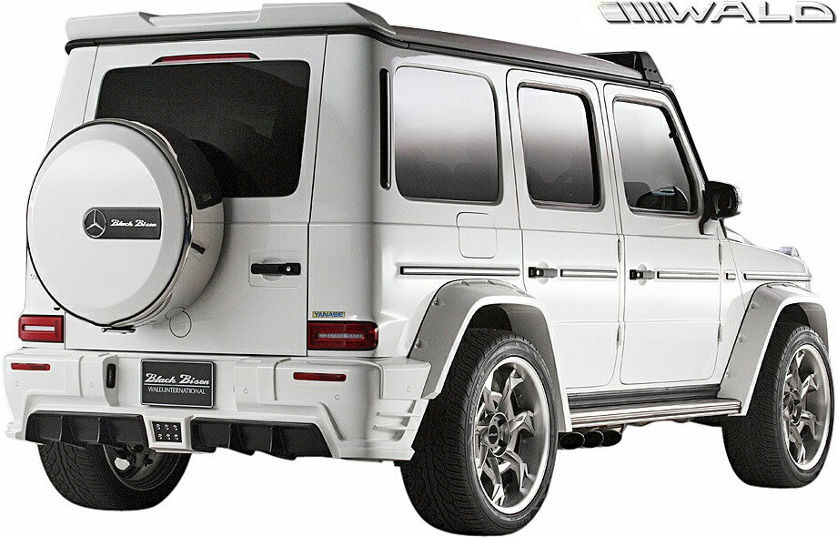 M S W463 ベンツ Amg G63 G550 G350d 18y Wald Black Bison 後部バンパースポイラー Abs 決まり尊厳 ヴァルド バルド 涅色バイソン エアロ リヤバンパースポイラー カスタム お召し物引き上げる 付替える メルセデス Benz G階層 ゲレンデ 使い物外形 現行かがみ 新型