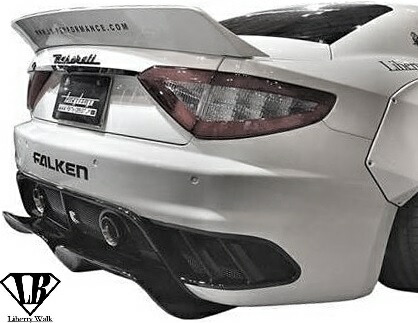 【M's】 マセラティ グランツーリスモ MCストラダーレ 用 (2007y-) Liberty Walk LB カーボン リアディフューザー ／／ CFRP リバティーウォーク リバティウォーク リバティー リバティ エアロ パーツ グランツーリズモ リヤディフューザー GRANTURISMO MC stradale｜エムズパーツshop　店