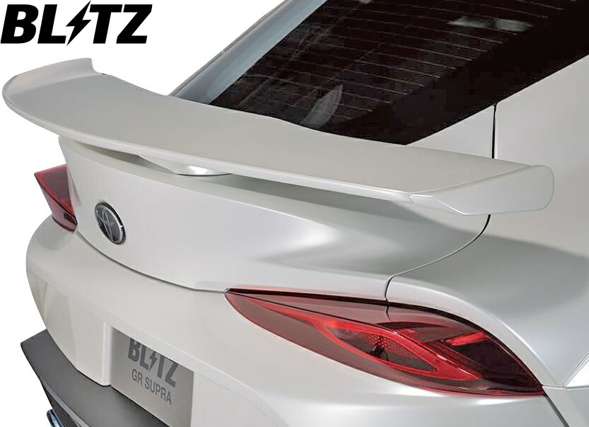 【M's】 トヨタ GR スープラ RZ SZ-R SZ (2019/5-) BLITZ AERO SPEED R-concept リアウイング ／／ FRP ブリッツ エアロ パーツ カスタム 改造 新型スープラ 現行スープラ リヤウイング SUPRA DB42 DB82 B58 B48 60406