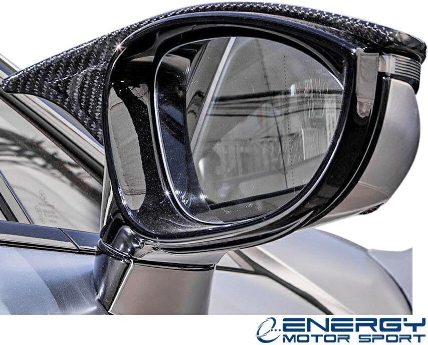 【M's】 BMW i8 I12/I15 ( 2014y- ) ENERGY MOTOR SPORT スタンダードエディション デザインミラーカバー 2PCS 左右 ／／ FRP 未塗装 エナジーモータースポーツ エアロ パーツ ドアミラーカバー エクステリア カスタム ドレスアップ アイエイト B38K15A
