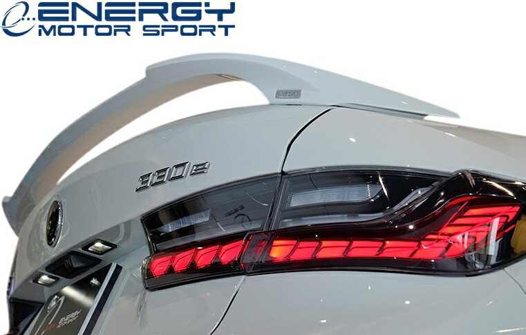 【M’s】 G20 BMW 3シリーズ セダン 前期 (2019.3-2022.4) ENERGY MOTOR SPORT EVO G20.1 トランクスポイラー FRP エナジーモータースポーツ エアロ パーツ カスタム 外装 部品 社外 新型 現行型 ガレージエブリン 318i 320i 330e リアウイング リアスポイラー