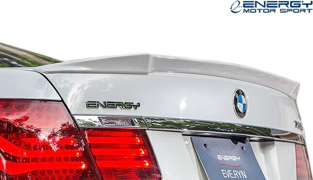 【M’s】 F01 F02 BMW 7シリーズ (2009y-2015y) ENERGY MOTOR SPORT EVO01.1 EVO02.1 トランクスポイラー FRP 未塗装 エナジーモータースポーツ エアロ パーツ カスタム 外装 外観 部品 社外 ガレージエブリン ロング ショート 740i 740Li 750i 750Li 760Li リアウイング