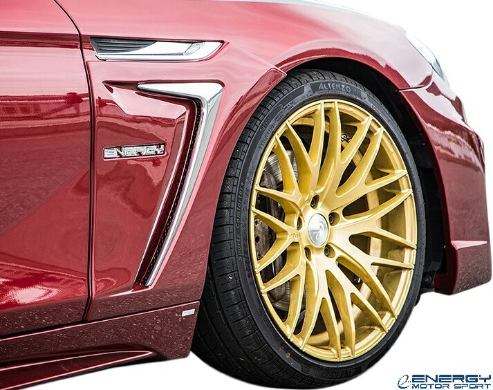 【M’s】 F12 F13 F06 BMW 6シリーズ (2011-2019) ENERGY MOTOR SPORT EVO13.1 EVO12.1 EVO06.1 フロントフェンダーパネルカバー 左右 (メッキ) ABS エナジーモータースポーツ エアロ パーツ カスタム 外装 部品 社外 エブリン クーペ カブリオレ グランクーペ 640i 650i