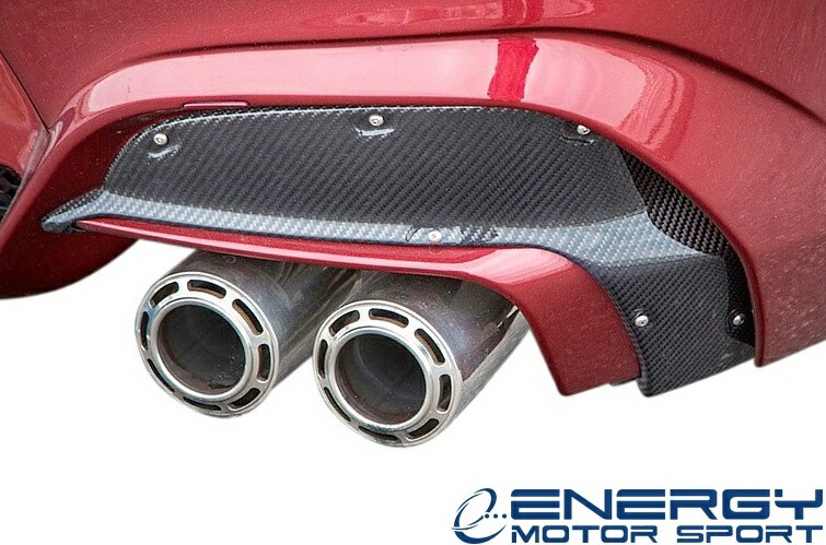 【M&rsquo;s】 F12 F13 F06 BMW 6シリーズ (2011-2019) ENERGY MOTOR SPORT EVO13.1 EVO12.1 EVO06.1 リアバンパー カーボンカバー 左右 (マフラー上部) エナジーモータースポーツ エアロ パーツ カスタム 外装 部品 社外 改造 クーペ カブリオレ グランクーペ 640i 650i｜エムズパーツshop　店