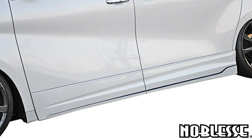 【M's】 トヨタ 30系 アルファード 前期 / 後期 ( 2015y- ) NOBLESSE エアログレード専用 ドアパネル一体式 サイドステップ ／／ ノブレッセ ABS 未塗装 エアロ パーツ サイドスポイラー サイドエアロ 外装 カスタム 改造 ALPHARD 30アルファード 30後期 30AV-SS-010