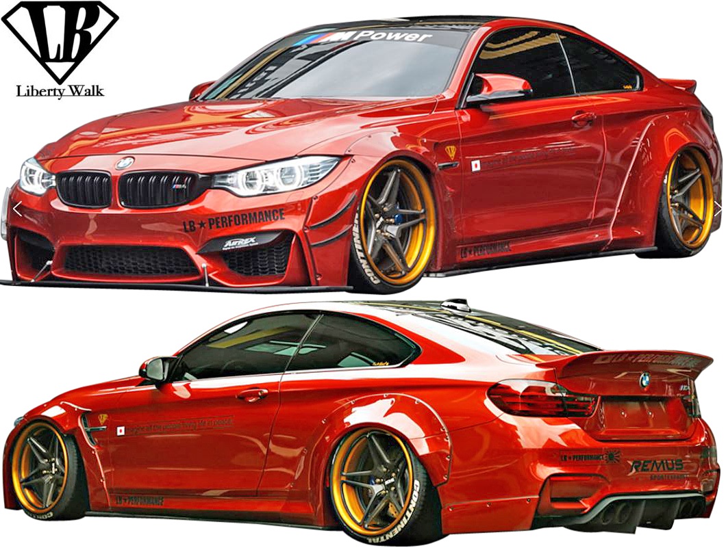 楽天市場】【M's】 F82 BMW M4 (2014y-2020y) Liberty Walk LB