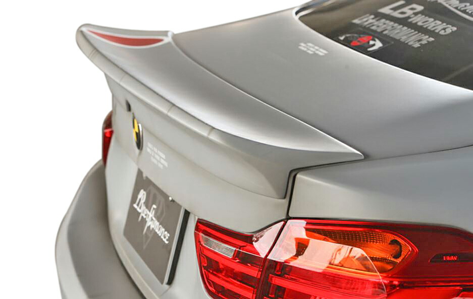 【M's】 F32 F33 BMW 4シリーズ (2013y-) Liberty Walk LB カーボン トランクスポイラー // CFRP クーペ カブリオレ リバティーウォーク エアロ パーツ リバティウォーク ダックテール ダックウイング ダックテールウイング リアウイング リヤウイング|エムズパーツshop 店