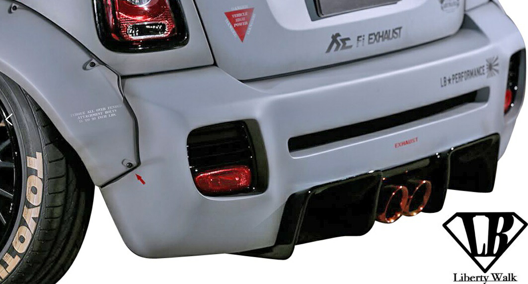 MINIクーパー　R56 リアディフューザー MINI ミニ クーパー R56 JCW 後期 リア センター ディフューザー