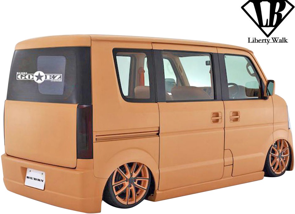 M S スズキ エブリイ バン Da64 Liberty Walk Lb Nation Bubry リアハーフスポイラー リバティーウォーク リバティウォーク エアロ パーツ カスタム シンプル 外装 エブリー Every 軽自動車 リヤハーフスポイラー リアアンダースポイラー Spotbuycenter Com