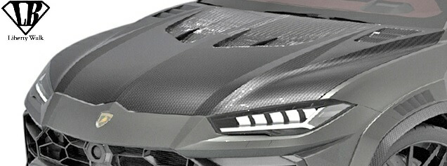 【M's】 ランボルギーニ ウルス (2018y-) LB-WORKS ボンネットフード ／／ FRP 未塗装 Liberty Walk リバティーウォーク リバティウォーク エアロ パーツ カスタム 外装 部品 改造 社外品 正規 Lamborghini Urus LB クーリング ボンネット ダクト