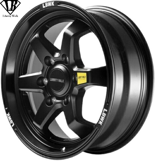 【楽天市場】【M’s】 トヨタ 200系 ハイエース 1-6型 (2004y-) Liberty Walk LB02 17インチ ホイール ...