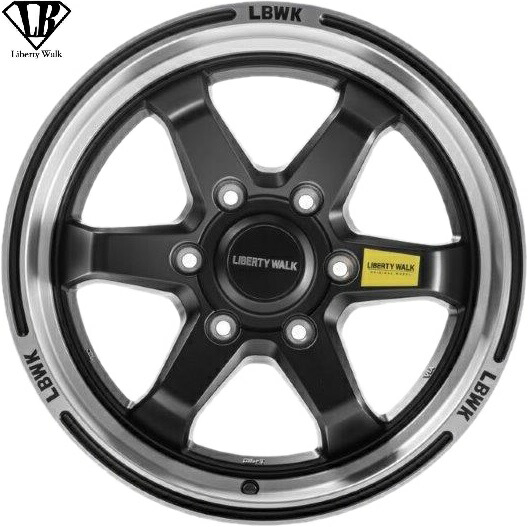 【楽天市場】【M’s】 トヨタ 200系 ハイエース 1-6型 (2004y-) Liberty Walk LB02 17インチ ホイール 4 ...