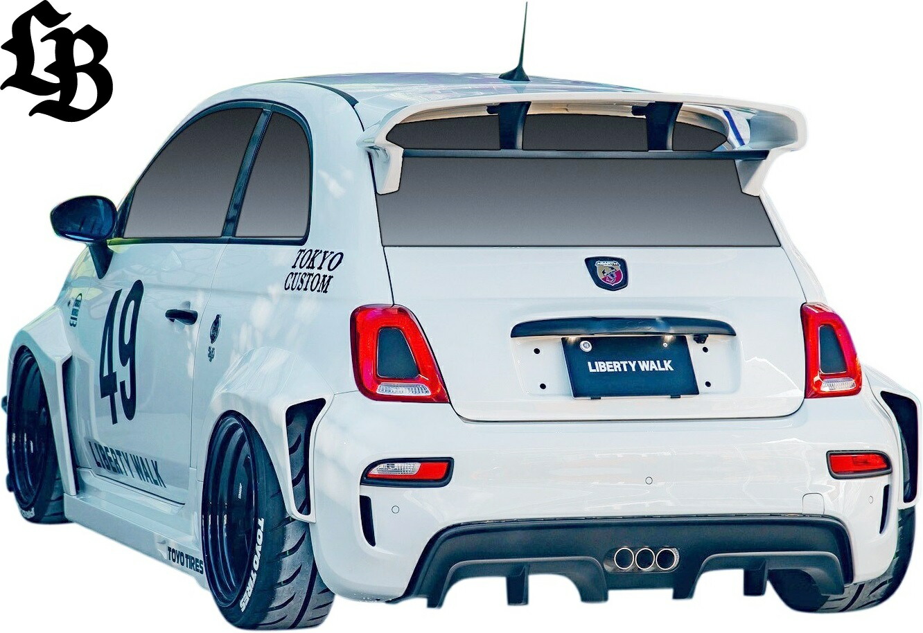 イノラデザイン製 フィアット アバルト 500 595 695 リヤ ダウンサス 製品入荷情報】Ino la design ロワードスプリング ABARTH500/595