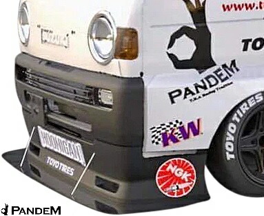 【M's】 スズキ キャリィ DC51T (1991y-) PANDEM パンデム フロントリップ + フロントスプリッター セット ／／ FRP 未塗装 エアロ パーツ カスタム ドレスアップ 外装 部品 正規 改造 社外品 本物 SUZUKI Carry キャリー 軽自動車 フロントスポイラー バンパー部 42,900円