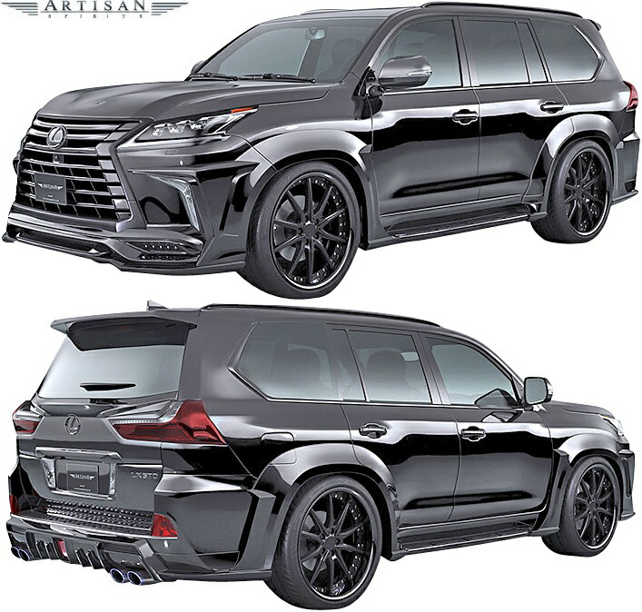 【M's】 レクサス LX 570 URJ201W (2015.9-) ARTISAN SPIRITS エアロ 4点キット ／／ アーティシャンスピリッツ FRP 未塗装 フルキット フルエアロ エアロキット エアロセット エアロ パーツ 改造 外装 アーテシャンスピリッツ アーティシャン アーテシャン LEXUS LX570｜エムズパーツshop　店 245,597円