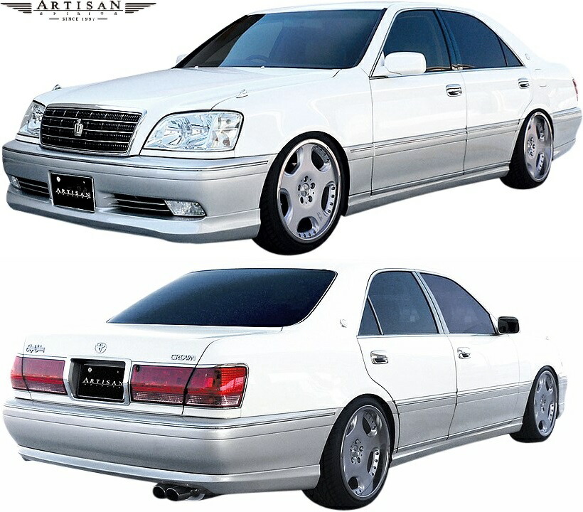 楽天市場】【M's】 17 クラウン アスリート ロイヤル JZS17# (1999.9-2003.12) ARTISAN SPIRITS  リアハーフスポイラー HIGH-SPEC LINE アーティシャンスピリッツ エアロ パーツ カスタム 外装 部品 ARTISANSPIRITS 170クラウン  17クラウン 170 170系 リヤ リア アンダー ...