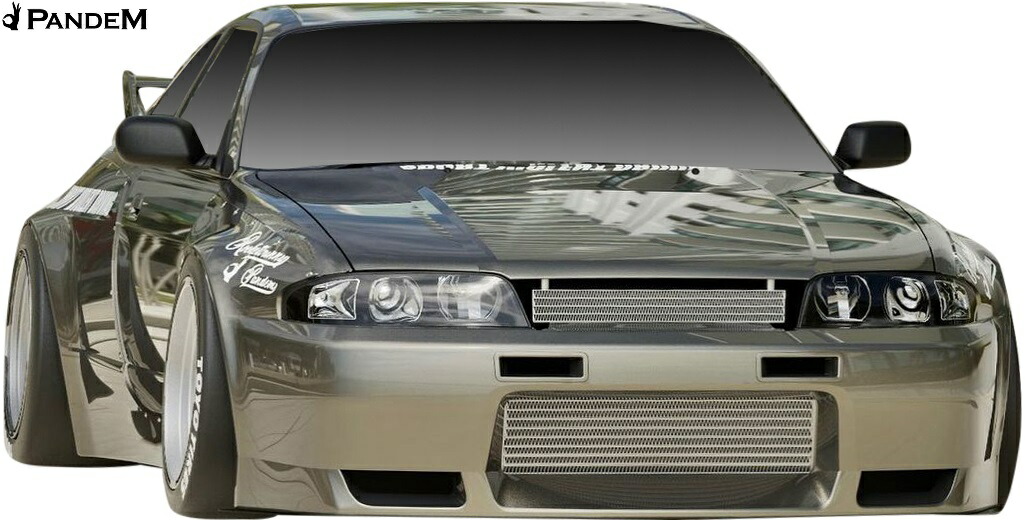 R33 GTR フロントリップスポイラー タイプ1 FRP