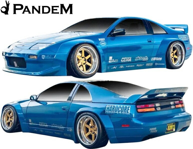 【M's】日産 Z32 300ZX フェアレディZ (1989.7-2000.9) PANDEM フルキット フルエアロ ボディキット 8点 FRP パンデム セット キット エアロ パーツ 部品 外装 改造 社外品 カスタム ドレスアップ ワイドボディキット フルパーツ NISSAN FAIRLADY Z フェアレディーZ ゼット 395,010円
