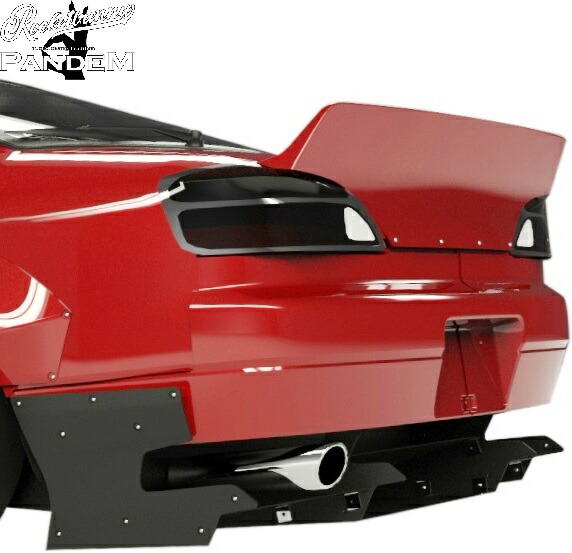 【M's】 日産 S15 シルビア (1999y-2002y) Rocket Bunny V1 リアディフューザー TRA京都 ロケットバニー ロケバニ パンデム PANDEM エアロ 社外 パーツ 部品 外装 改造 用品 15シルビア V1.0 Ver1 Ver.1 バージョン1 カスタム ドレスアップ リヤ ディフューザー スカート