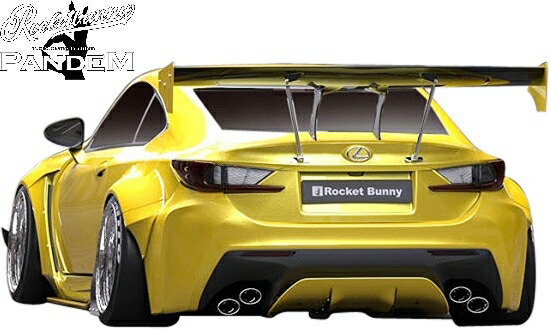 【M's】 レクサス RC F USC10 前期 (2014.10-2018.10) Rocket Bunny V1 リアディフューザー ロケットバニー ロケバニ パンデム PANDEM TRA京都 エアロ パーツ 部品 外装 社外 カスタム LEXUS RCF RC-F 10RCF Ver.1 V1.0 バージョン1 リヤ ディフューザー アンダー スカート 66,550円
